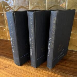 Ernest Hemingway The Sun Also Rises A Farewell To Arms HC Scribner Set of 3